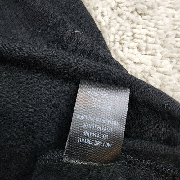 Outlier Merino Wool Blend DayDry Cut Zero T-Shirt Black Nylon Size 2XL XXL Rare - Picture 6 of 6